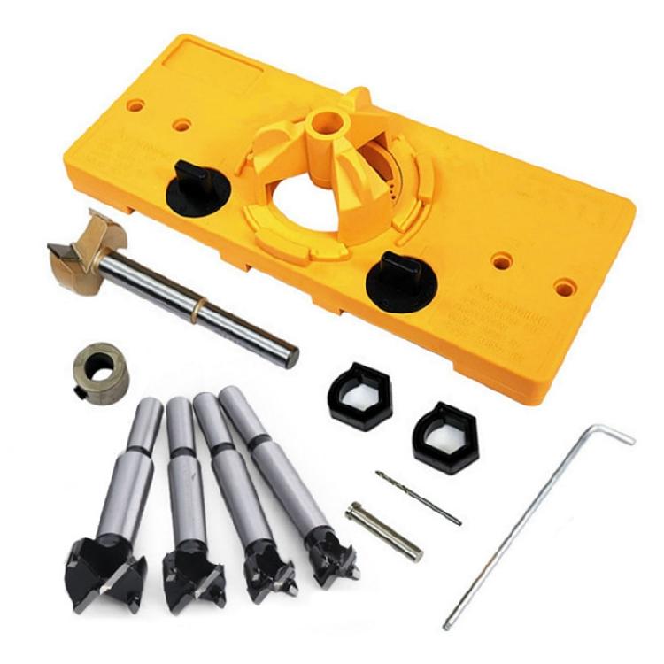 

Hinge Drilling Jig Hole Opener 15-35mm Puncher Locator for Cabinet Installation 1