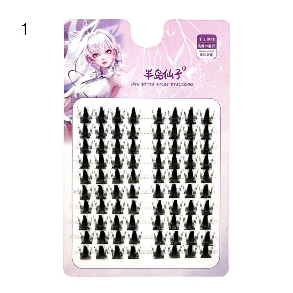 

Look Like Extensions Lash Clusters Wispy Elf False Eyelashes Manga Lashes Self Application At Home 1