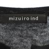 Mizuiro Ind Long Sleeve Long Knit Cardigan Black Women Used