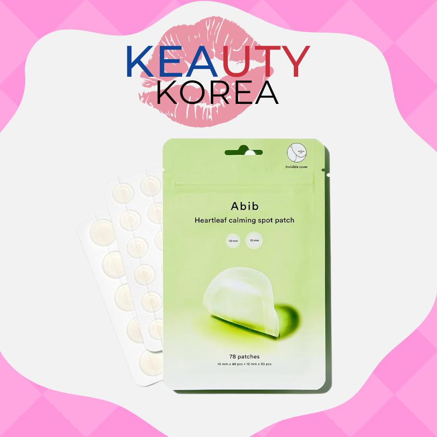 ABIB Heartleaf Calming Spot Patch Set 12mm X 30pcs + 10mm X 48pcs