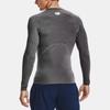 Under Armour Running Training Fitness Shirt Men Tops Gray 1361524-090