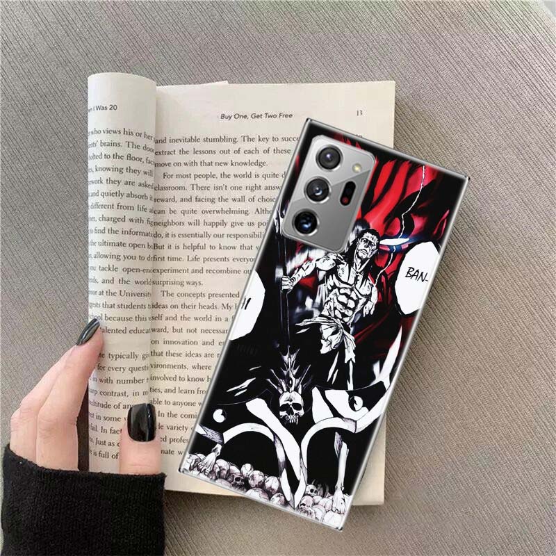 BLEACH Zaraki Kenpachi Phone Case for Samsung A17 A37 A57 A54 A14 A24 A34 A07 A04S A02S A12 A22 A32 A52S A16 A26 A36 A56 A72 Gal