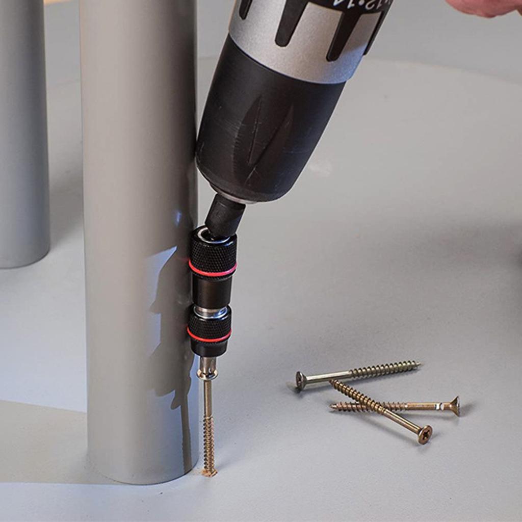 Adjustable Screwdriver Bit Holder Magnetic Quick Change 1/4 Bit Holder Impact Bit Holder Magnetic Tip Bit Holder