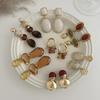 Salircon Set da 7 Pezzi Nuovi Orecchini a Goccia Geometrici in Resina Vintage Gioielli per Orecchie Femminili Regalo per Feste Banchetti
