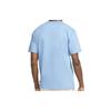 Nike T Shirts Men's Blue Crew Neck Moderate Straight Fit DB3194-496