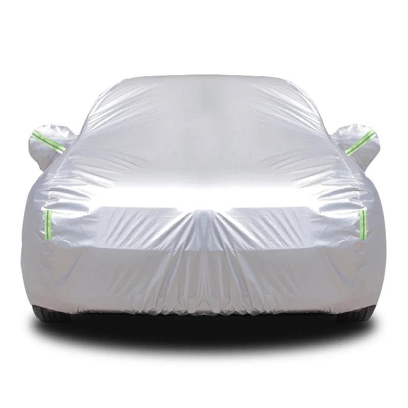Waterproof Car Covers Universal SUV/Sedan Full Car Covers Waterproof Dustproof Shade UV Resistant Protector Protection Automobile Cover S 415X175X155cm