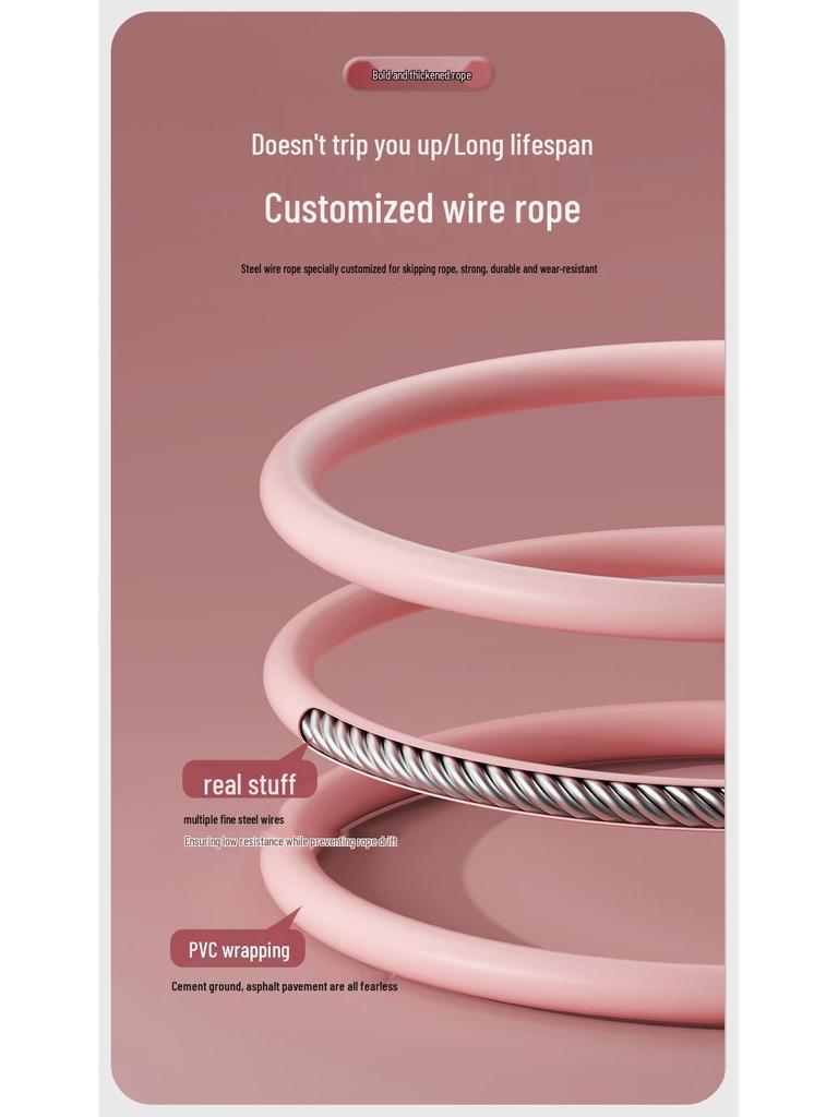 Electronic Cordless Jump Rope for Adult Fitness & Weight Loss