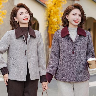 Winter Clothing, Autumn and Winter Plush Coat, New Thickened Top, Women's High-end Woolen Clothing