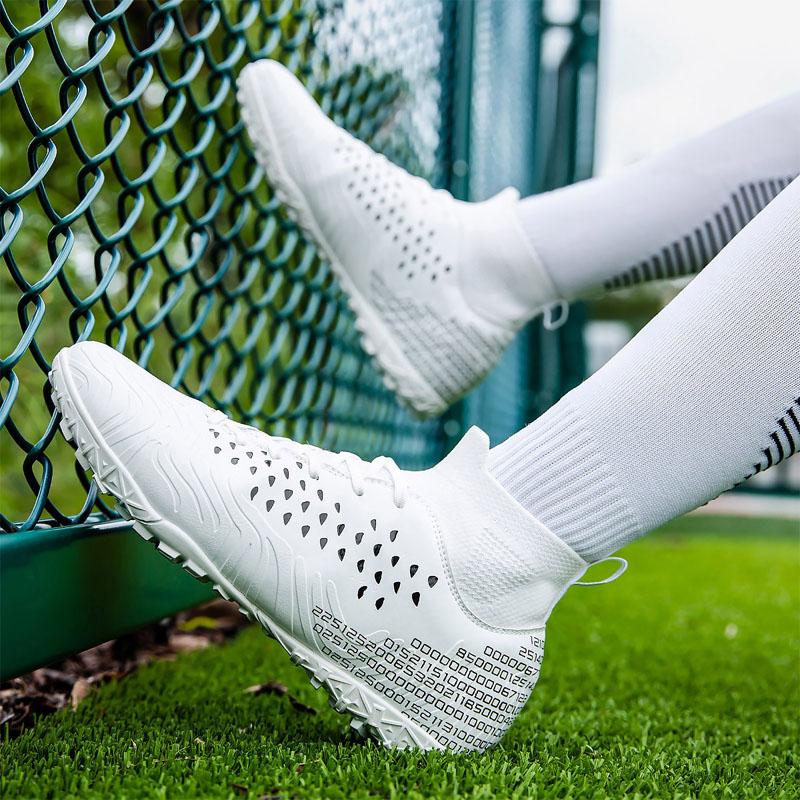 Superfly  FG Football Boots Outdoor Soccer Cleats Shoes Soft Sport Professional Shoes Breathable Comfortable Boots Plus Size