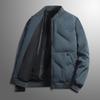 Men's Windproof Cotton Baseball Jacket - Warm, Thickened, Casual Sportswear for Autumn/Winter