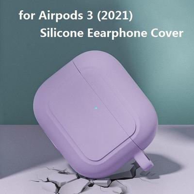 Shock-Proof Soft Silicone Protection Cover For Appe Airpods 3 Earphone Case Protector For Airpods 3 (2021)