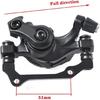 F160/R140 F180/R160 Disc Brake Motorcycle Bicycle Front and Rear Brakes Caliper Compatible with Electric Scooter Hydraulic Disc Brake(Brake Pads)