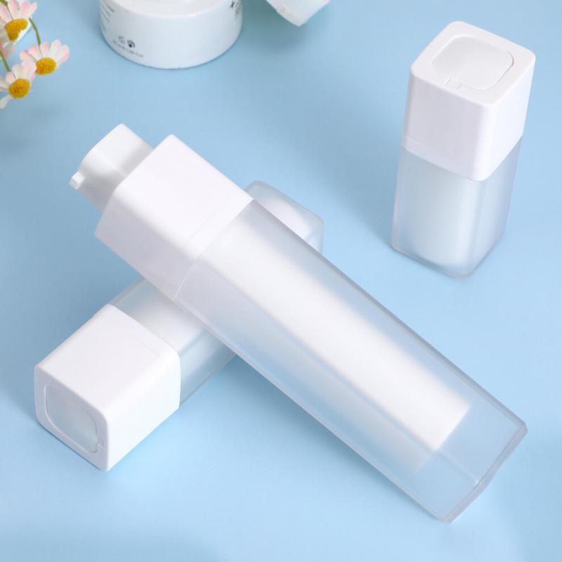Skincare Container Mit Pumpe, Auslaufsicher, 3