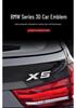 BMW M Thunder Edition Black Emblem for X1M-X7M Models