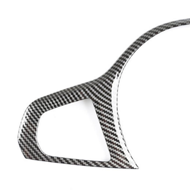 Car Steering Wheel Frame Sticker Trim For BMW 5 Series - Interior Accessories