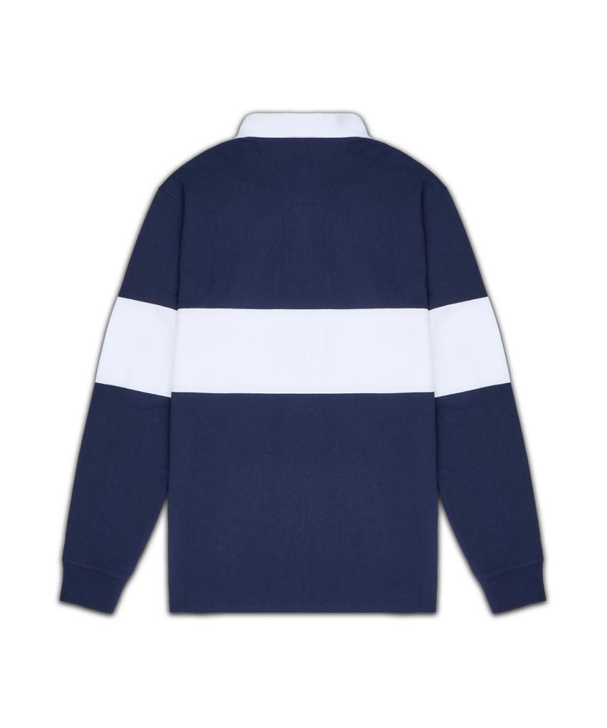 POLO RALPH LAUREN Classic Fit Polo Sport Rugby Shirt - Navy