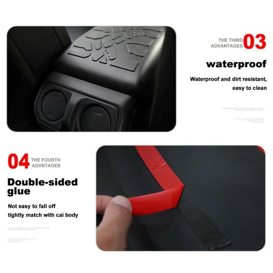 For 2018-2020 Jeep Wrangler JL Gladiator JT Center Console Lid Armrest Cover Pad