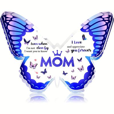 2D Flat Acrylic Butterfly Decoration, Indoor and Outdoor Decoration - No Battery/electricity Required, Free Day Decoration, Shop Decorat