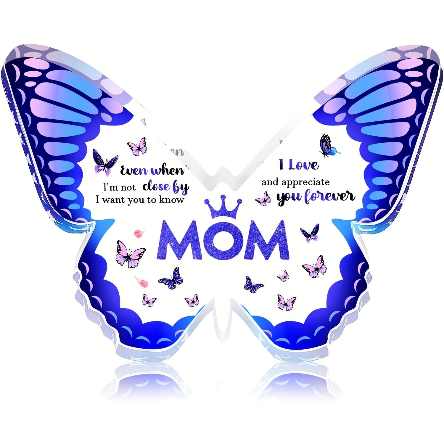

2D Flat Acrylic Butterfly Decoration, Indoor and Outdoor Decoration - No Battery/electricity Required, Free Day Decoration, Shop Decorat 12*10cm