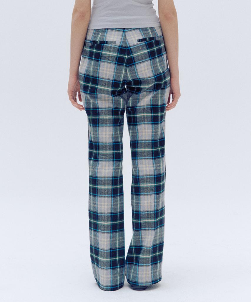TRIPSHOP Wide Checkered Pants