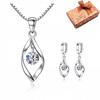 Sterling Silver Jewelry Set 925 Sterling Valentine's Day