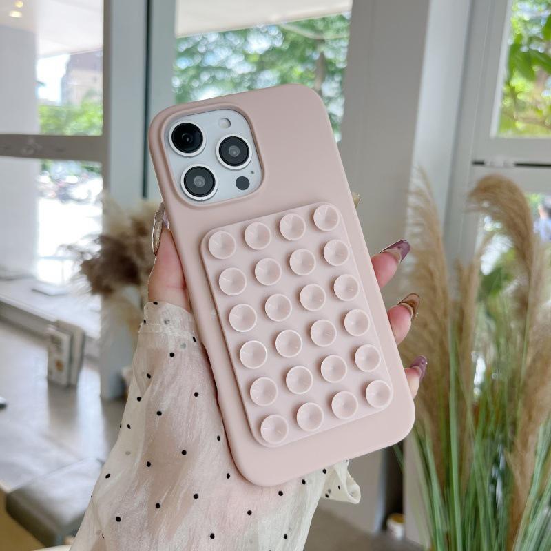 Multifunktionaler Silikon-Saugnapf-Handyständer & Rückenaufkleber