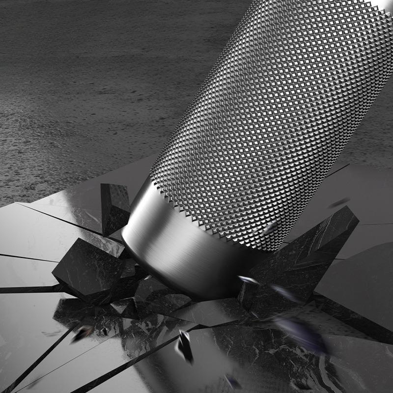 Leather Punch Solid High Carbon Steel Anti-fall Smash-resistant for Belts Bags Screws Punching Holes