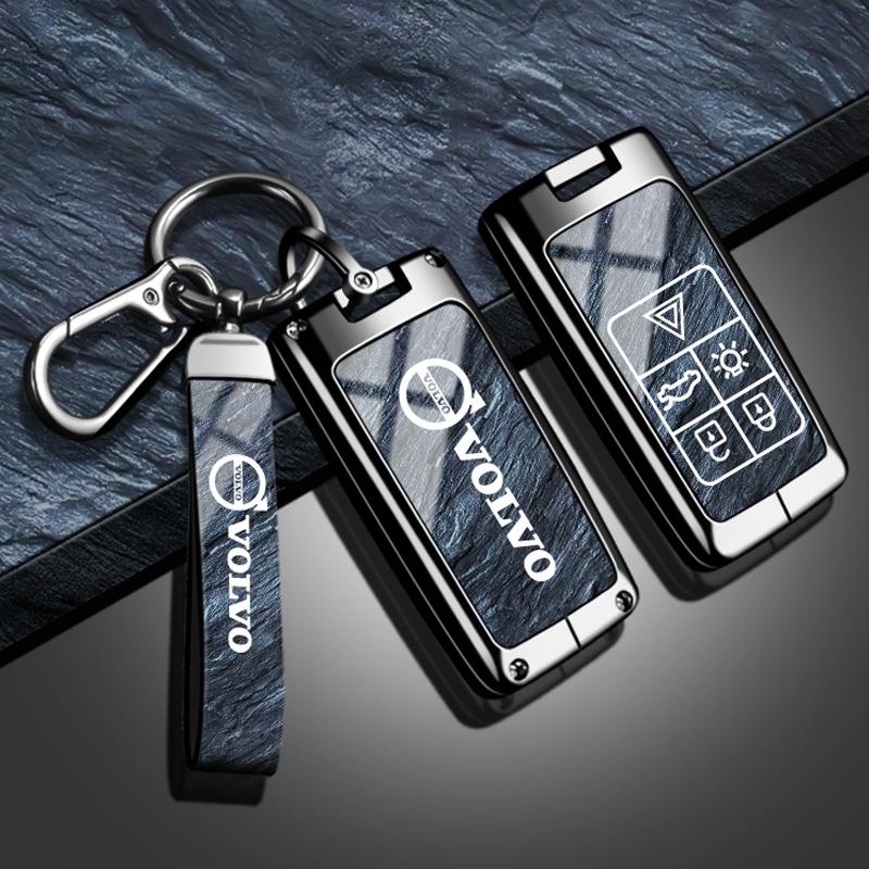 Auto Smart Fernbedienung Schlüsselhülle Abdeckung Schale Halter Schlüsselanhänger Für Volvo S60 S80 V60 XC60 XC70 S60L S80L V40 XC90 Schutz Zubehör