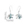 Double-layer Ginkgo Earrings Retro Sweet Earrings Jewelry Funny Ginkgo Ear Pendant  Men