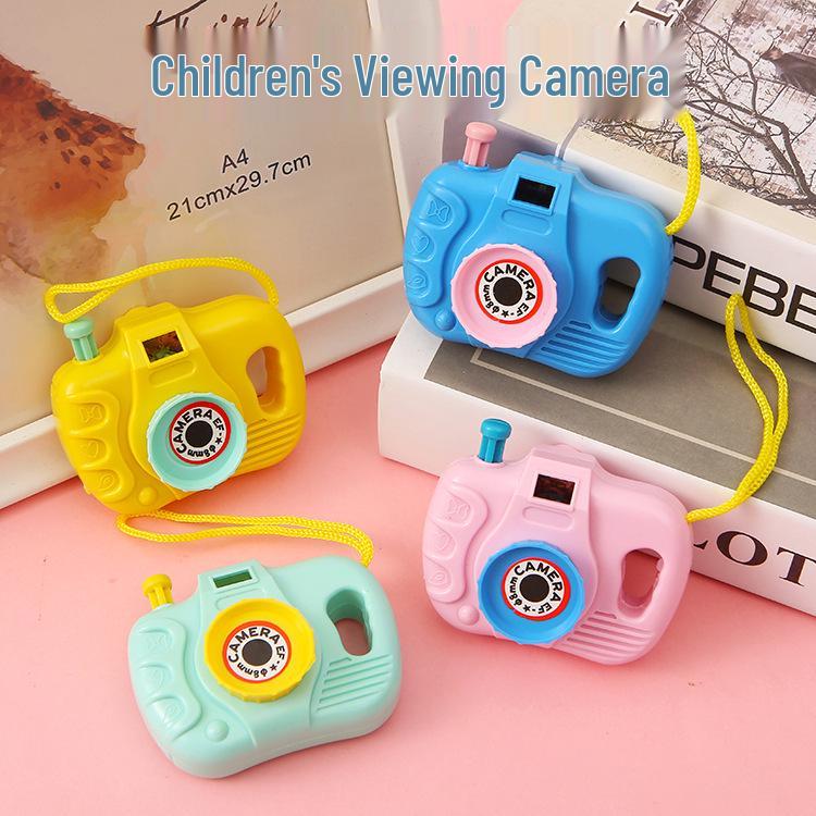 Children's Cartoon Camera Toy: Creative, Fun, Nostalgic Gift for Kindergarten Festivals