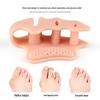 Triple-Hole Foot Arch Splitter with Shock Absorption Massage and Hallux Valgus Corrector Pad