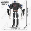 MOOXI Animeserie Skibidi Toalett Figurer Monitorfolk Lydmann Byggeklosser Modell MOC Kloss DIY Montessori Leke Barnegaver