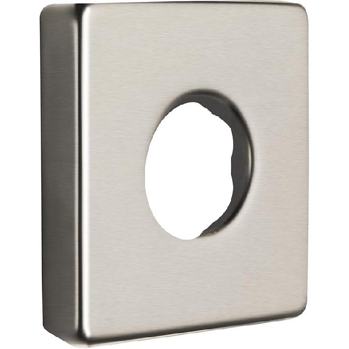 RP51034bl Square Shower Arm Flange,Compatible With RP51034bl Shower Arm Black Escutcheon Plate,Large Shower Arm Flange,Shower Flange Cover RP51034SS