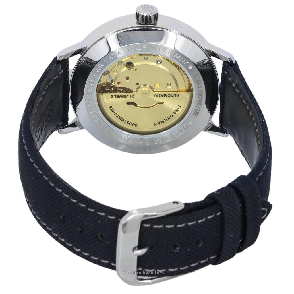 ZEPPELIN LZ129 Hindenburg White Eco Ceramic Dial Automatic 80641N Men's Watch