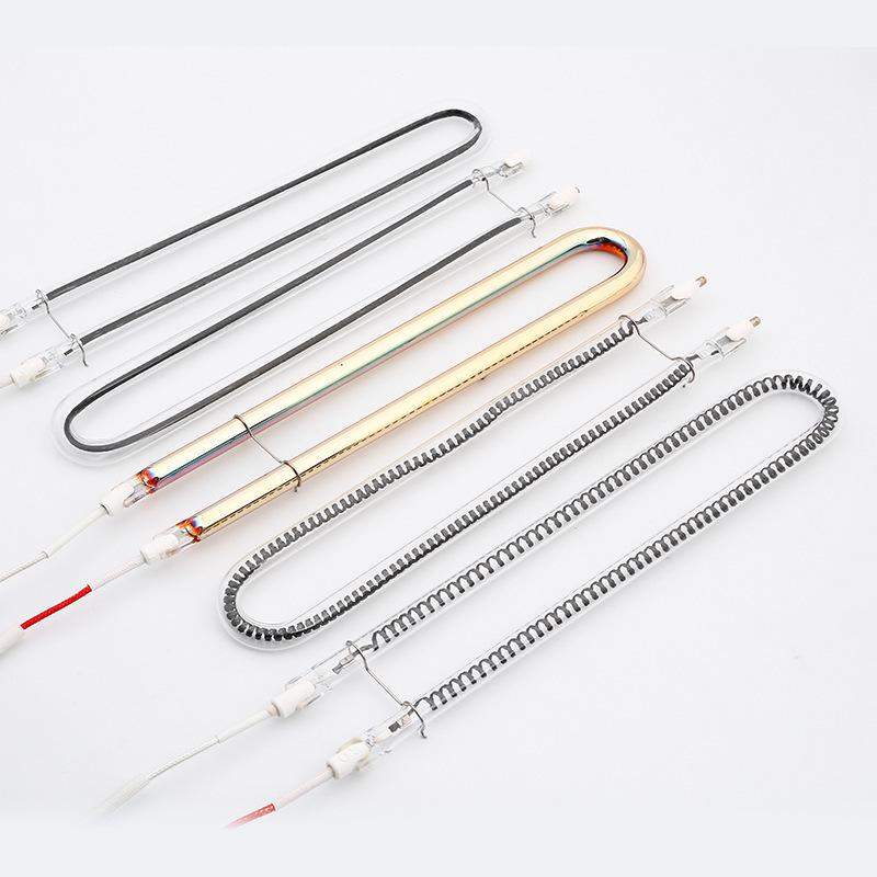 Infračervený stropní ohřívač do koupelny z uhlíkových vláken ve tvaru U