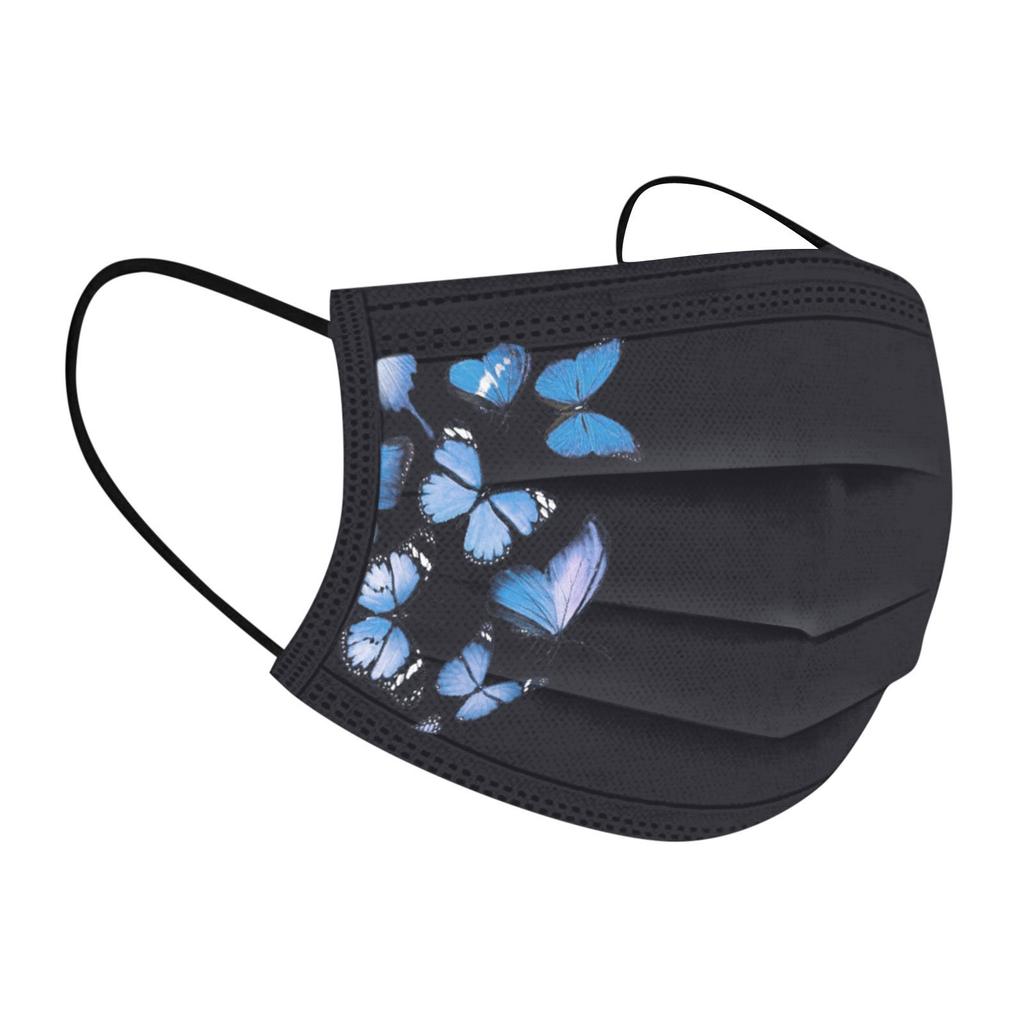 Adult Women Mask Disposable Face Mask Industrial 3Ply Ear Loop 100PC