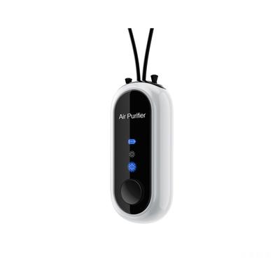 Personal Air Purifier Rechargeable Portable Negative Ion Generator Air Cleaner Filter Necklace