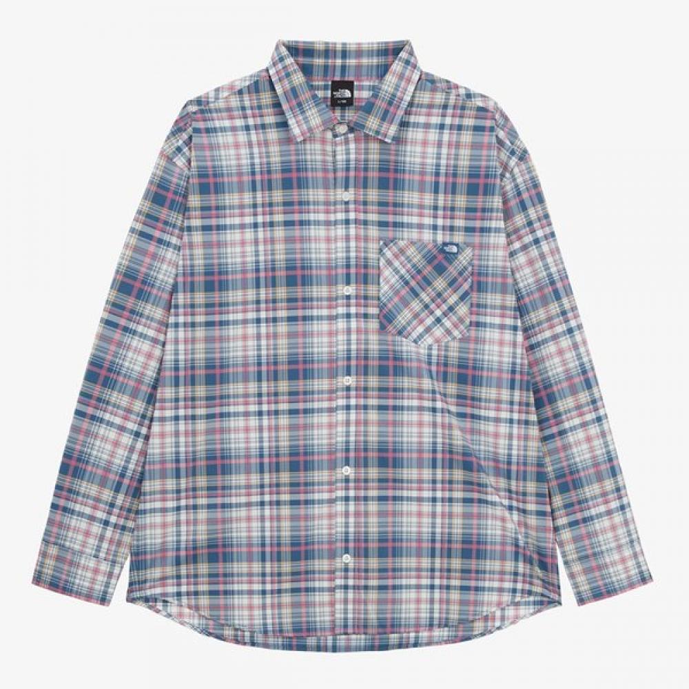 

The North Face Men S Pleated Shirt Navy Nh8lr02c NAVY/100
