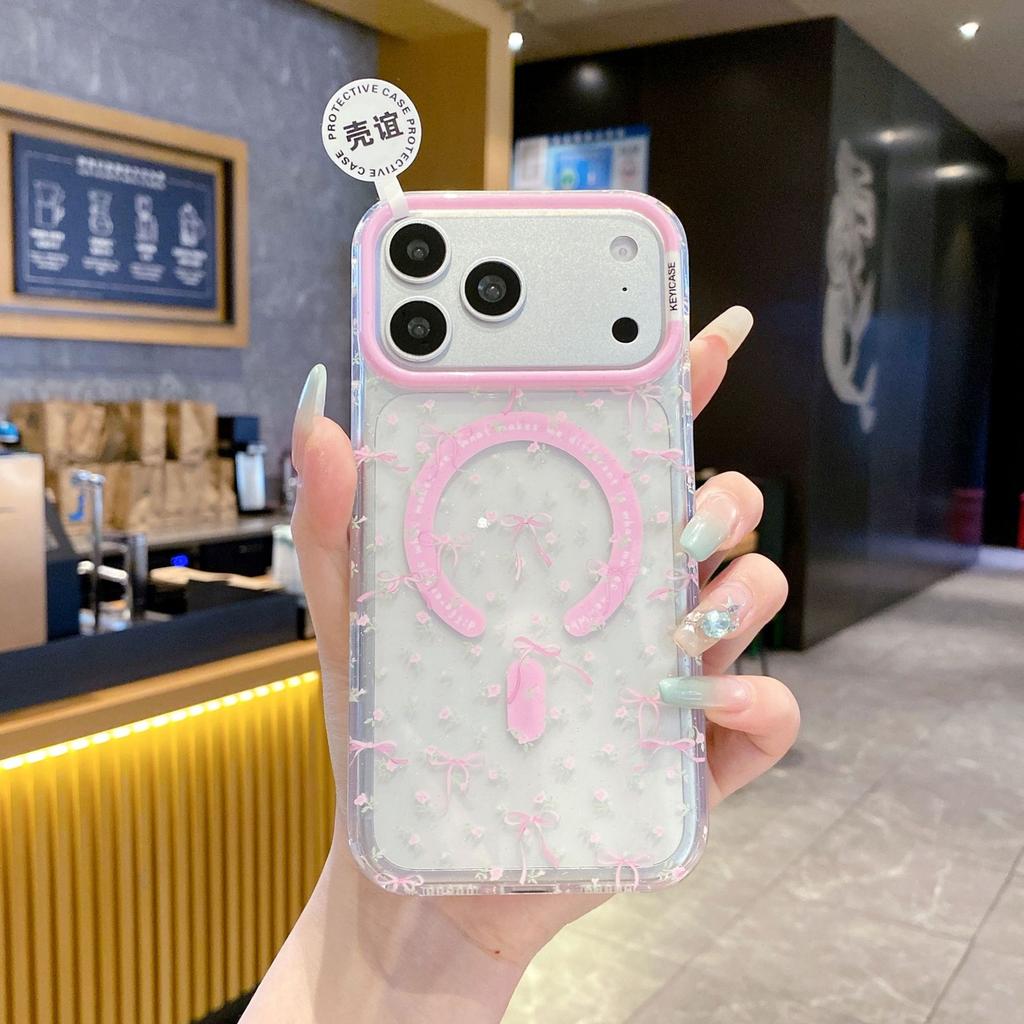 iPhone11Pro Colorful Glitter Magnetic Phone Case Cute Animal Apple 11 Puppy Protective Case