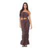 I Saw It First Womens/Ladies Ruched Crop Top