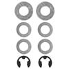 For Craftsman 9040H Front Wheel Bushing Kit Replacement With Hub Cover For FOR 532188967 532121749 Full Hardware Set