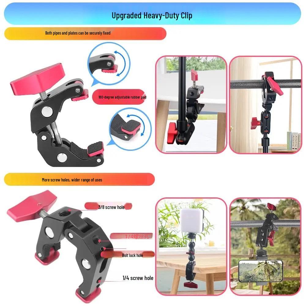 Universal Large Crab Claw Magic Arm for Live Broadcast Background