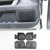 6 Piece Car Inner Door Speaker Horn Cover Trim Kit Stainless Steel Automotive Supplies For Toyota Sequoia 2025 2025,Balck