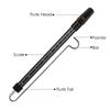 Metal Slide Whistle Scale Sliding Flute with Steel Sliding Rod Musical Instrument Toy for Children Kazoo Flute for