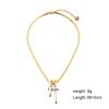 Vintage Butterfly Necklace Women Golden Stainless Steel Snake Chain Aesthetic Charm Choker Jewelry Gift for Her