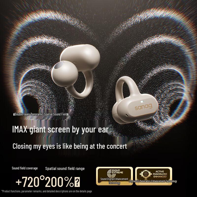 Sanag Z50 Ultra Ear-Clip Bluetooth Headphones