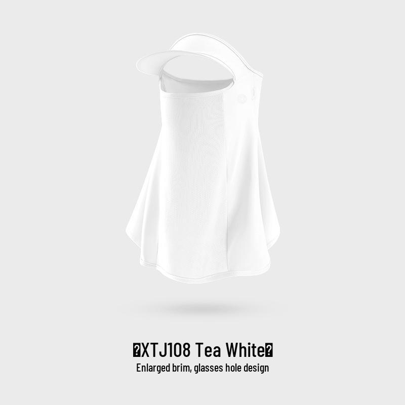 Women's Summer Ice Silk Sun Mask: Outdoor Golf, Sports, Cycling Face Protection Headscarf Veil (XTJ72)