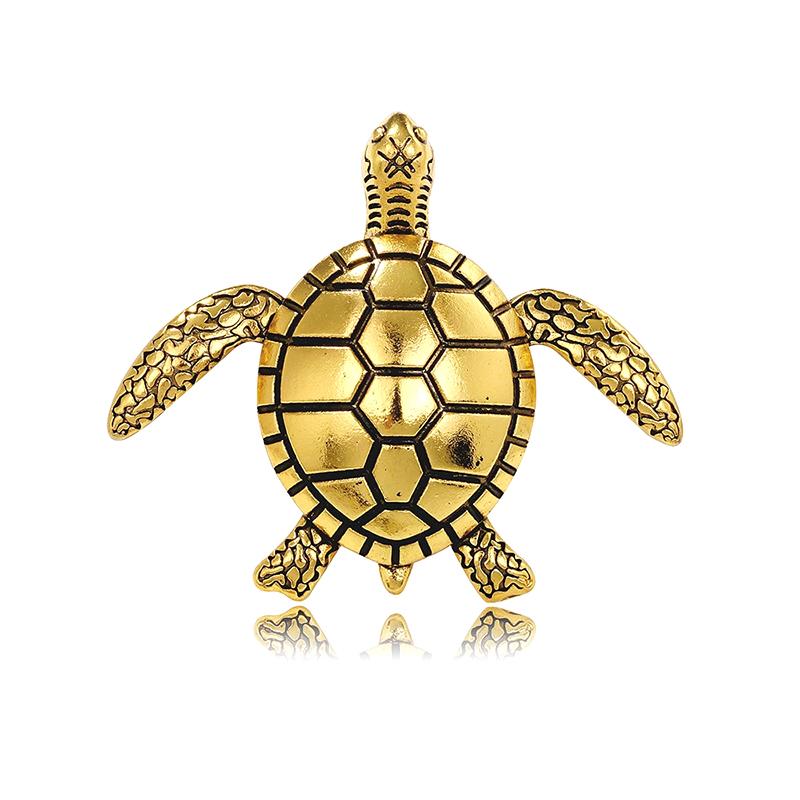 Creative Turtle Brooch Cute Animal Corsage For Unisex Coat Accessories Party Jewelry Gifts