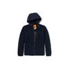 Timberland Drei-in-Eins Kapuzenjacke Locker Lässig Outdoor Wandern Wasserdichte Jacke Herrenjacke Tief-Saphirblau A696H-433
