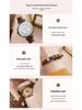 Gedi Retro Women's Waterproof Quartz Watch - Small Dial, Leather Strap, Ideal for Students